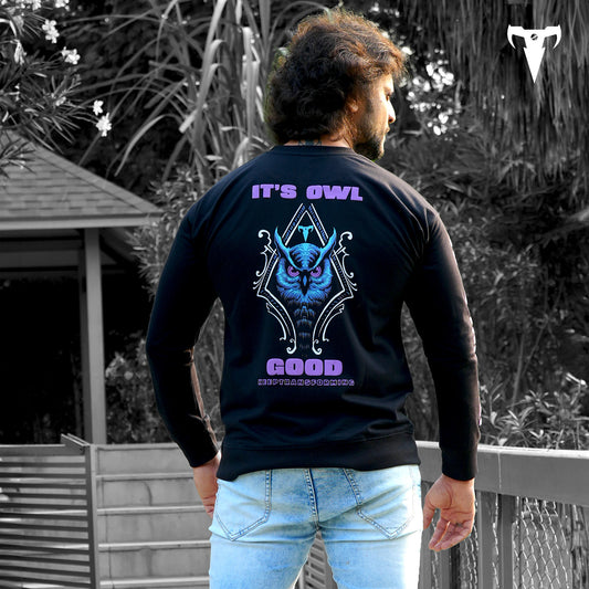 BLACK LONG SLEEVES TSHIRT