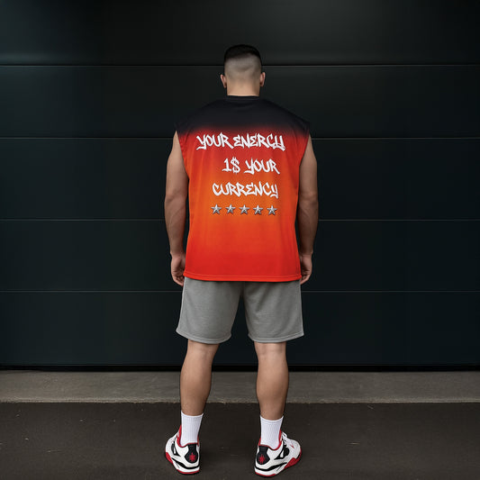 TANGERINE OVERSIZE TANK