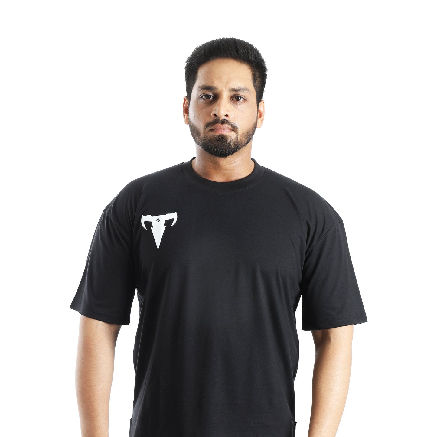 Half Sleeves loose fit, oversize t-shirt for men