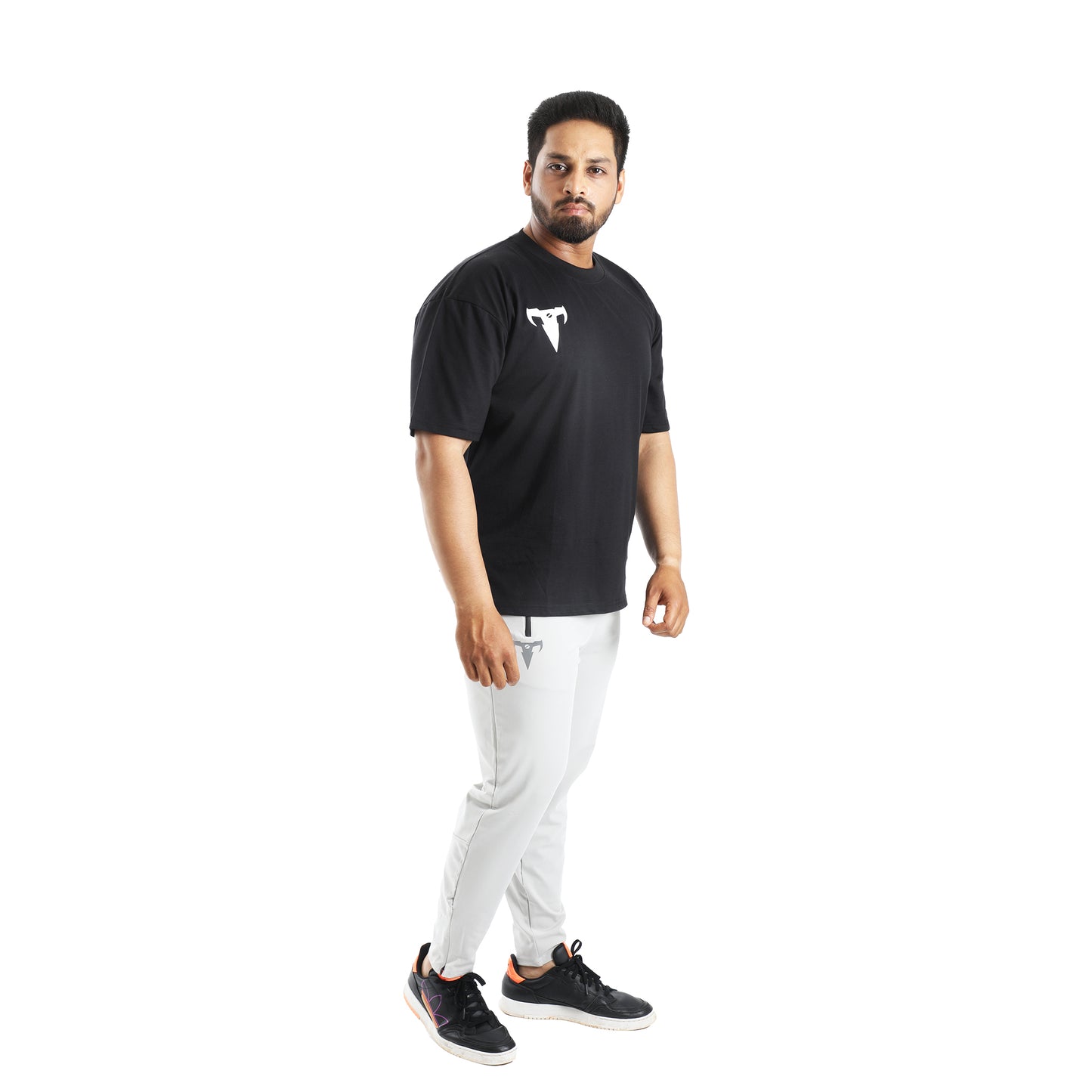 Oversized t-shirts for men in black color