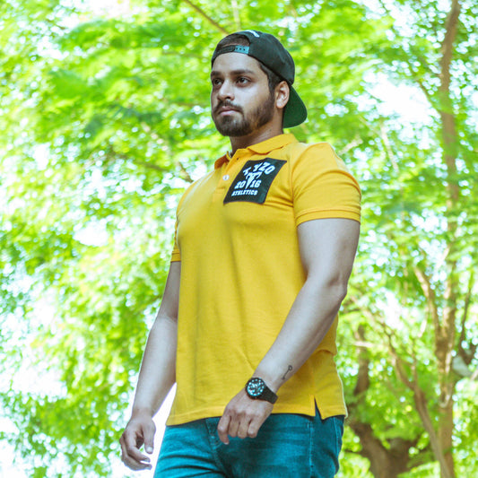 Yellow Polo Tshirt