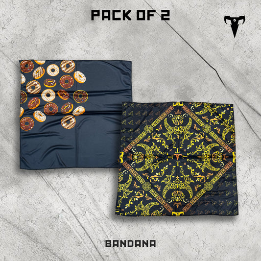 DONUT & NOT YOUR VERSACE BANDANA