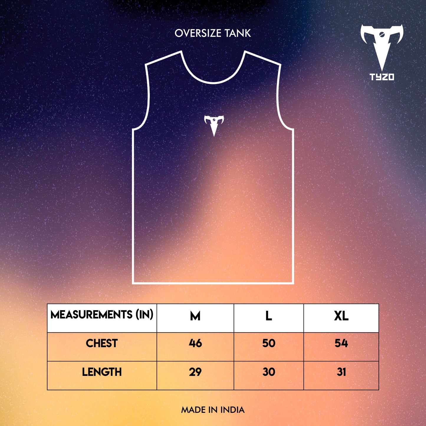 FUTURE HANDS OVERSIZE TANK