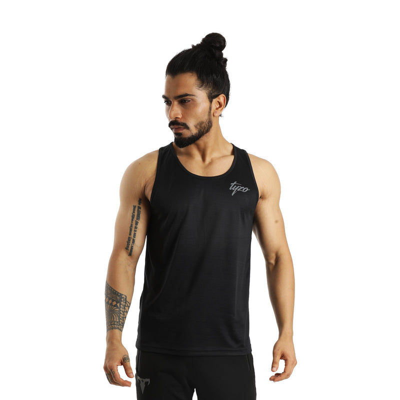 Black Tank Top Front View