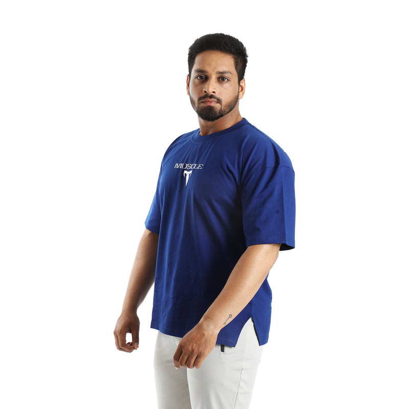 TYZO t-shirt | Oversized, blue t-shirt