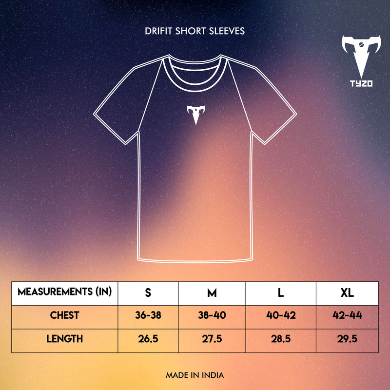Drifit Tshirt Size Chart.