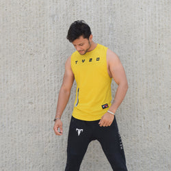 Yellow Tank Top For Men
