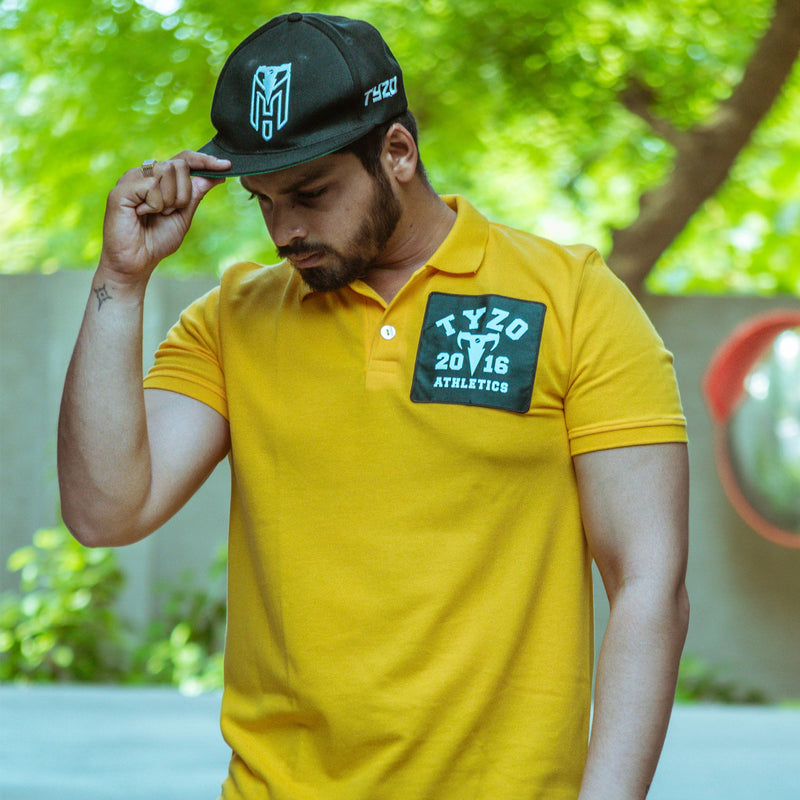Yellow Bumblebee Polo Tshirt