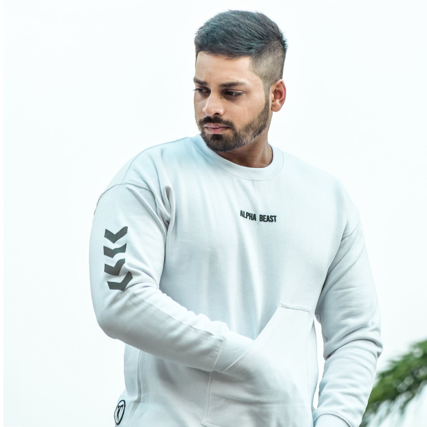 White Sweat Shirt Men